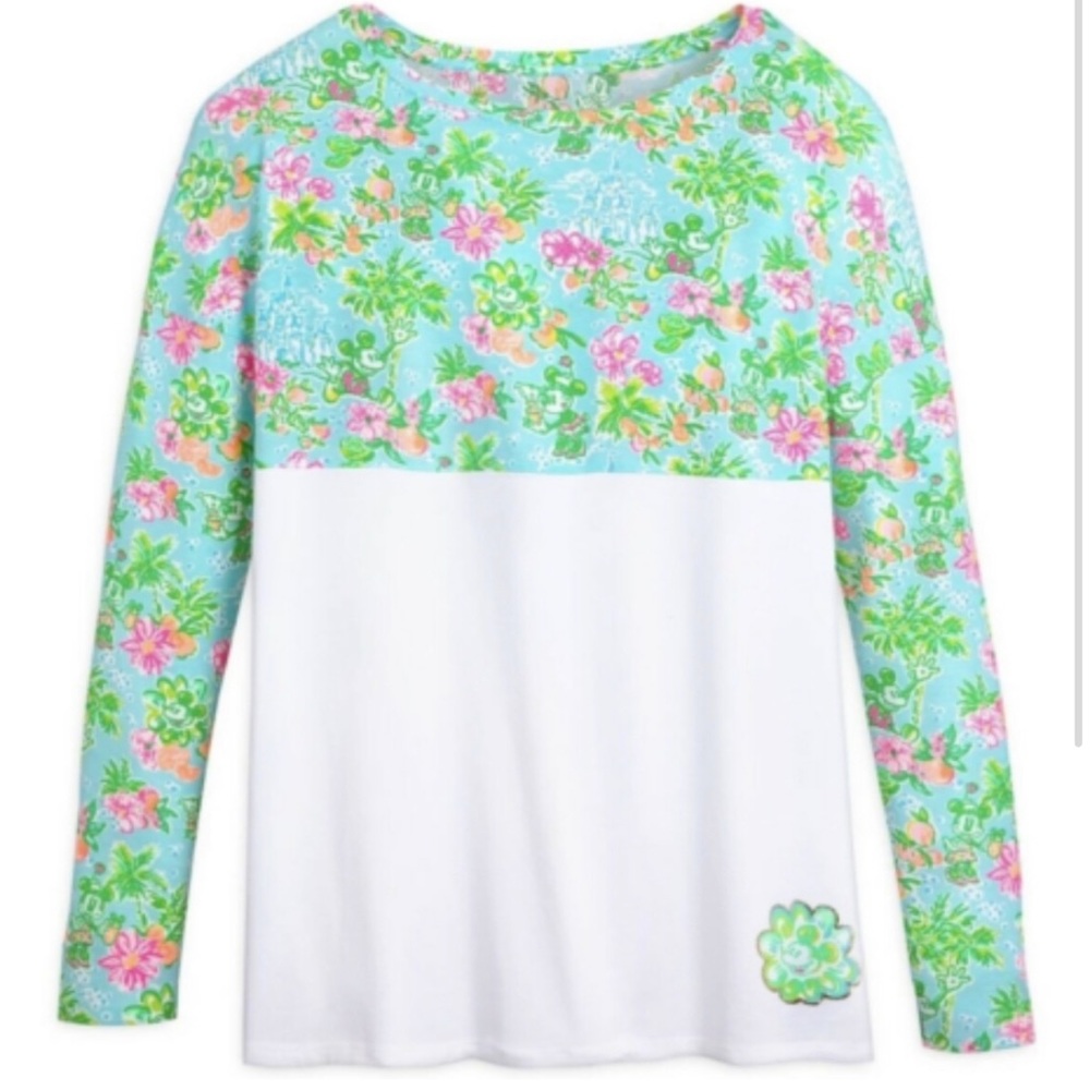 LILLY PULITZER x DISNEY Finn coastal women’s long sleeve  XXS